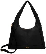 Damentasche L.Credi schwarz Palmira vegan Velours