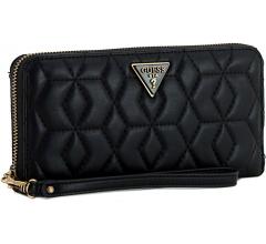 Steppbörse Guess Elenia schwarz Ziparound 3D Effekt