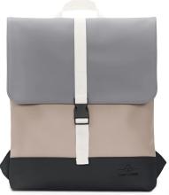 Daypack Ruby Sleek Serie Johnny Urban bunt Beige Grau gummiert wasserabweisend
