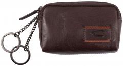 Camel Actice breite Schlüsseltasche Panama Leder Braun