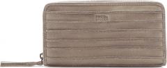 strukturierte Brieftasche FREDsBRUDER Riffel Wallet Dirty Stone Taupe