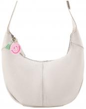 FREDsBRUDER Hobo Bag weiß Take A Smile Marshmallow Leder