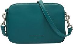 trendige Schultertasche Liebeskind Luka Crossbody Petrol Echtleder