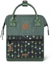Cabaia Backpack Adventurer Small Leon dunkelgrün metallic