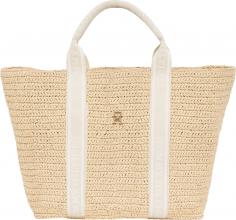 Tommy Hilfiger Korbtasche Medium Spring Logo Tote Women Stroh