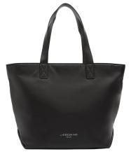 zeitloser Shopper Liebeskind schwarz weiches Glattleder
