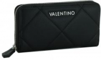 gesteppte Brieftasche schwarz Valentino Cold RE Nero 