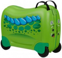 Kinderkoffer Samsonite Dream2Go Dinosaur D grün Ride-On
