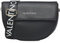 Umhängetasche Valentino Bigs Nero schwarz Überschlag halbrund