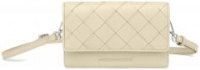 kleine Crossovertasche warmweiß Les Visionnaires Brit Weave Off White