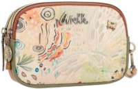 2 Fach Clutch Anekke Amazonia Butterfly Print mit Stickerei Kosmetic