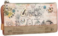 Geldbörse mit Riegel Anekke Amazonia grün Logo 