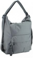 grau glänzender Taschenrucksack Mandarina Duck Smoked Pearl