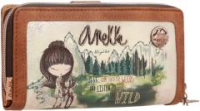 große Geldtasche Anekke The Forest Kanada Wald beige braun Lumberjack