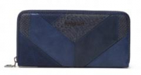 Ava Fiona Damebrieftasche Navy Desigual blau grau