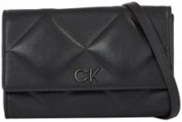 Calvin Klein Abendtasche Überschlag Rautenmuster Re-Lock Quilt Mini Bag