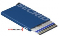 Kartenhülle blau Cardprotector Secrid Laser Logo Blue