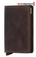 Secrid Slimwallet RFID Protect Kartenetui Vintage Chocolate