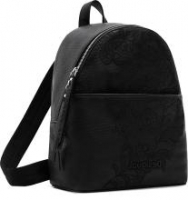 Mini Rucksack Desigual Mombasa Black Rising Stickapplikationen