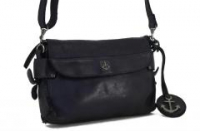 Tessa Harbour 2nd Ledertasche Navy blau Anchorlove