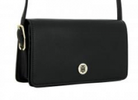 Tommy Hilfiger Schultertasche schwarz Honey Flap Crossover