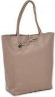 Altrosa Totebag Caleidos Leder Ant Pink Logoanhänger