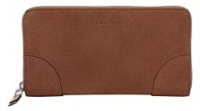 Liebeskind Berlin terrakotta Brieftasche Sally Audre Suede Cayenne Powder