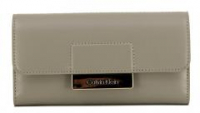 Überschlagbörse Calvin Klein Core Trifold LG Taupe Beige RFID