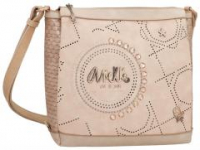 Anekke Studio Nude Hollywood Perforationen beige Schultertasche