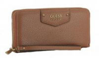 Ziparound Geldbörse Guess Eco Brenton SLG Caramel braun recycled