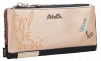 Damenbrieftasche mit extra Etui Anekke Ixchel Music gold metallic