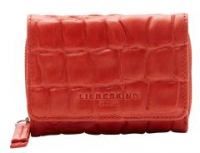 Liebeskind Portmonee RFID Pumpkin Waxy Croco Pablita rot