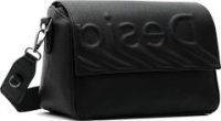 Damenhandtasche Desigual Pisco Logo Phuket Straight Black 