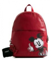 Desigual Tagessrucksack Mickey Mombasa 2Zippers Carmin rot