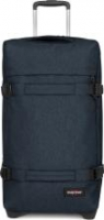 Eastpak Triple Denim Blau Transitr Large Reisetasche mit Rollen groß