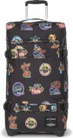 Comicprint Eastpak Transitr L Simpsons Neon Print Bunt Reisetasche auf Rollen