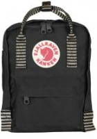 kleiner schwarzer Backpack Kanken Mini Black-Striped Fjällräven