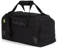Reisetasche schwarz Satch Duffle Bag recycled schwarz Blackjack