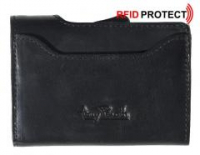 Kartenschutzhülle Tony Perotti schwarz Black RFID-protect