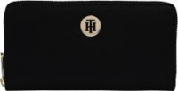 elegante Brieftasche Tommy Hilfiger Honey LRG ZA Wallet Black Zip