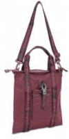 George Gina Lucy Henkeltasche GGL Dark Wine Strong weinrot Umhängegurt Anker