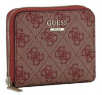 Roman Red Guess Printdesign Zadie Logo Portmonee klein