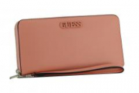 Portmonee Guess Central City SLG Coral mit Handschlaufe