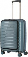 Travelite 55cm Air Base 4w Businesstrolley S Handgepäck Ice Blue Laptop