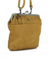 Rosalie Mustard gelb Schultertasche Harbour2nd Leder