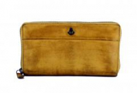 Harbour 2nd Atlantica Damenbrieftasche gelb Mustard Leder