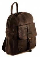 Harbour2nd Rucksack Gudrun Leder ASH Schwarz