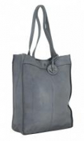 Harbour2nd Henkeltasche Denim grau Anchor Love Elbe1