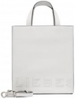 Liebeskind Paper Bag weiß Kontrast Small Handtasche