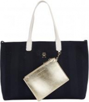 Knitted Iconic Tote Tommy Hilfiger Shopper Space Blue